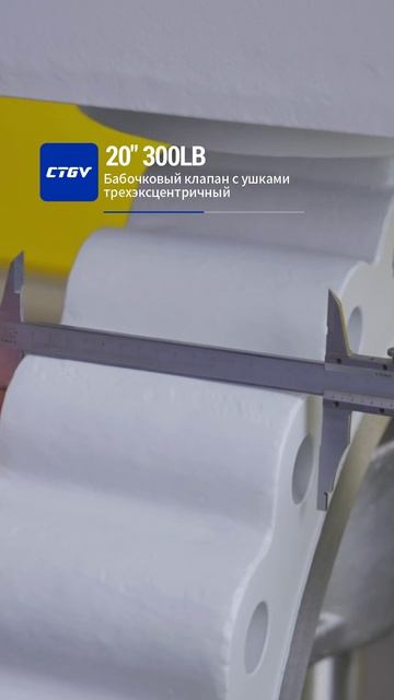 20''300LB Поворотный дисковый клапан с ушками и тройной эксцентриситетом-CTGV