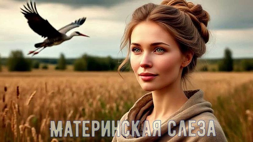 Материнская слеза. 🙏 Песня для матерей, которые ждут