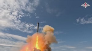 Проведение испытаний военной ракеты«Сармат», 12 мая 2026 года