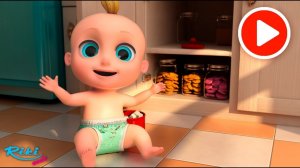 Johny Johny Yes Papa # Песенка и Мультфильм - Nursery Rhymes на Русском 👶