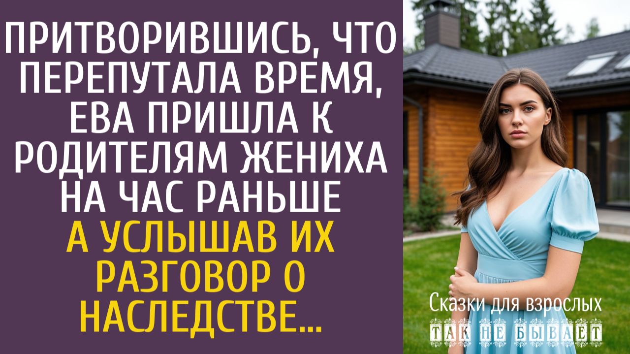 Истории из жизни: Притворившись, что перепутала время, пришла к родителям жениха на час раньше…