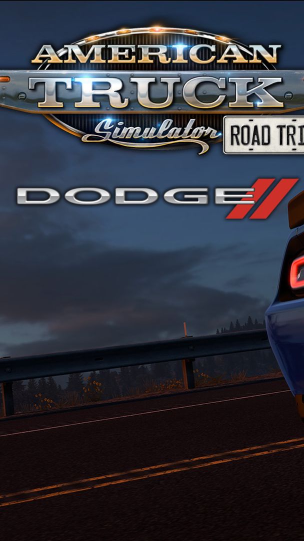 Dodge Challenger SRT Hellcat Widebody в Road Trip для ATS #shorts