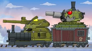 Ратте - Мы превратили танк в поезд! Бегство по рельсам