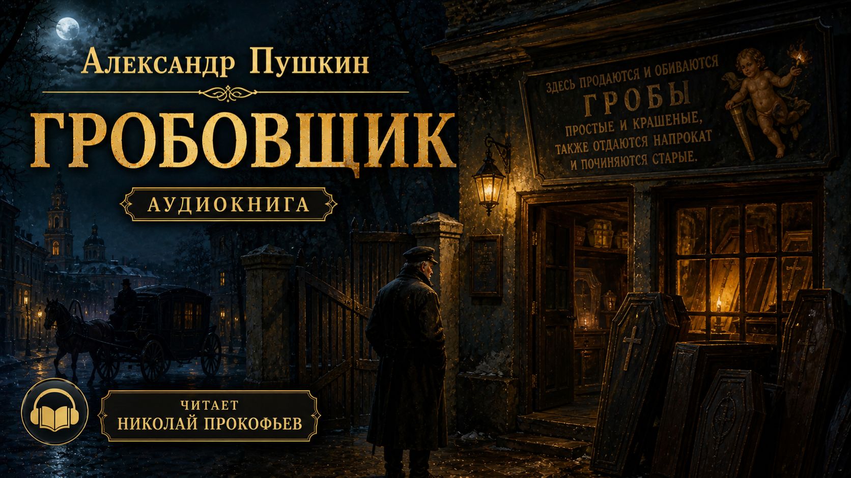 А.С.Пушкин Гробовщик (аудиокнига) смотреть онлайн