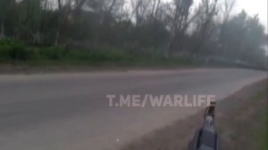 ВСУ заснял момент попадания дрона в себя.