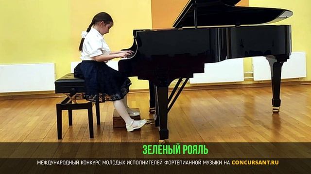 Д.Кабалевский "Клоуны", П.Чайковский "Старинная французская песенка"  – "ЗЕЛЁНЫЙ РОЯЛЬ"