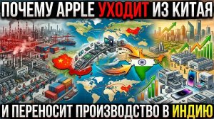 Почему Apple переносит производство из Китая в Индию — и что это значит для мировой экономики
