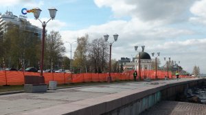 В Петрозаводске началась реконструкция городской набережной