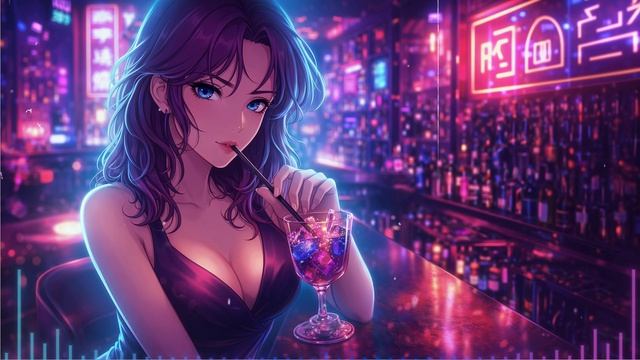 Sit Next to Me ｜ Atmospheric Synthwave for a Night Bar ｜ Cyberpunk • Retrowave • Chillwave