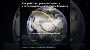 ❗🇷🇺🚀Россия провела успешный испытательный пуск тяжелой межконтинентальной ракеты «Сармат»»