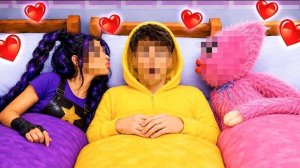 Недавно у нас была ВЕЧЕРИНКА С НОЧЕВКОЙ из игра Поппи плей тайм!