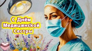С Днём медицинской сестры: душевное поздравление и открытка | Домохозяйка