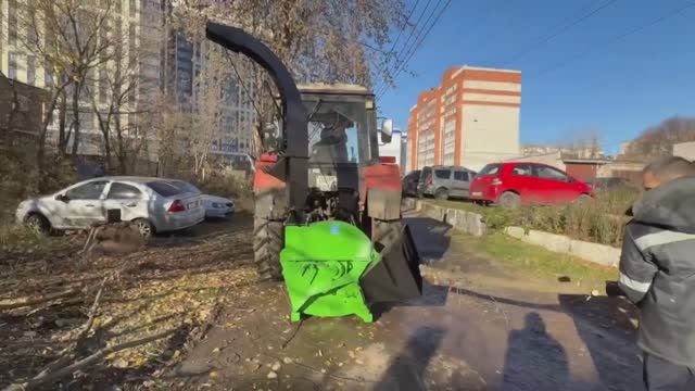 Измельчитель древесины ИДМ 250 от вом трактора