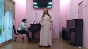 Соколовская Екатерина  Даргомыжский «У него ли русы кудри» «Бессмертный полк» 2023г