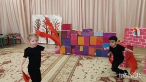 Детский сад №12 «Алтынчэч» г. Бавлы. Театральная постановка по сказке С. Маршака «Кошкин дом»