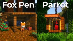 3 простых домика для питомцев в Minecraft