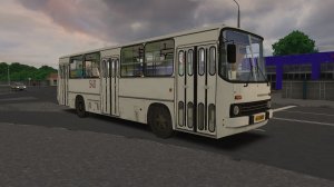 Поездка на Ikarus-260.50 по маршруту №1 по карте Мичурино 2.8