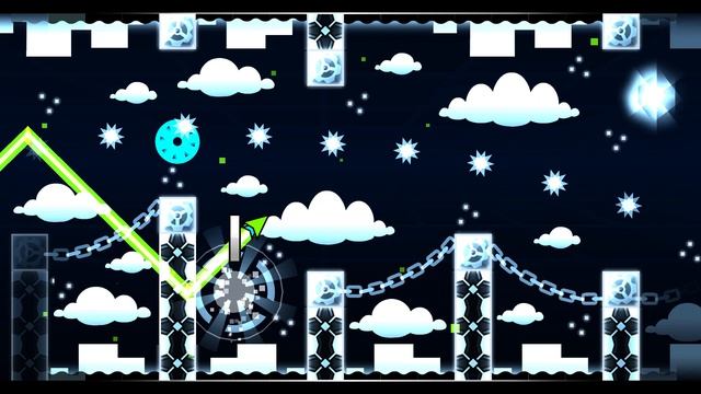 Прохождение уровня Gawne Forever на 3 монетки Geometry Dash