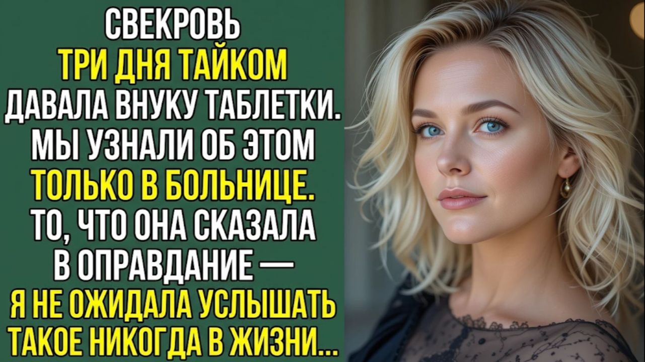 Истории из жизни «СВЕКРОВЬ ЛЕЧИЛА ВНУКА ТАЙКОМ МЫ УЗНАЛИ В РЕАНИМАЦИИ» Слушать рассказы. Аудиокниги