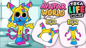 КАК СДЕЛАТЬ МИЛОГО НОВОГО ЯТТУ ИЗ DANDY’S WORLD В AVATAR WORLD И TOCA BOCA 😍🌎