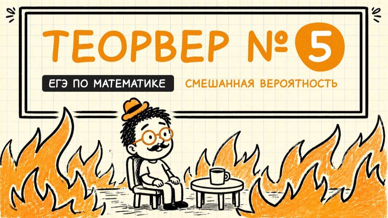 задание №5 из ЕГЭ Теория вероятностей | смешанные события