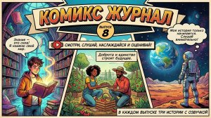 Журнал комиксов с озвучкой. 8 выпуск.