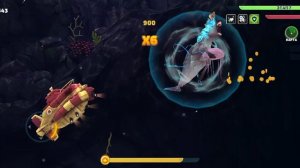 Hungry Shark Evolution Эволюция голодной акулы обзор на игру (Конькула)