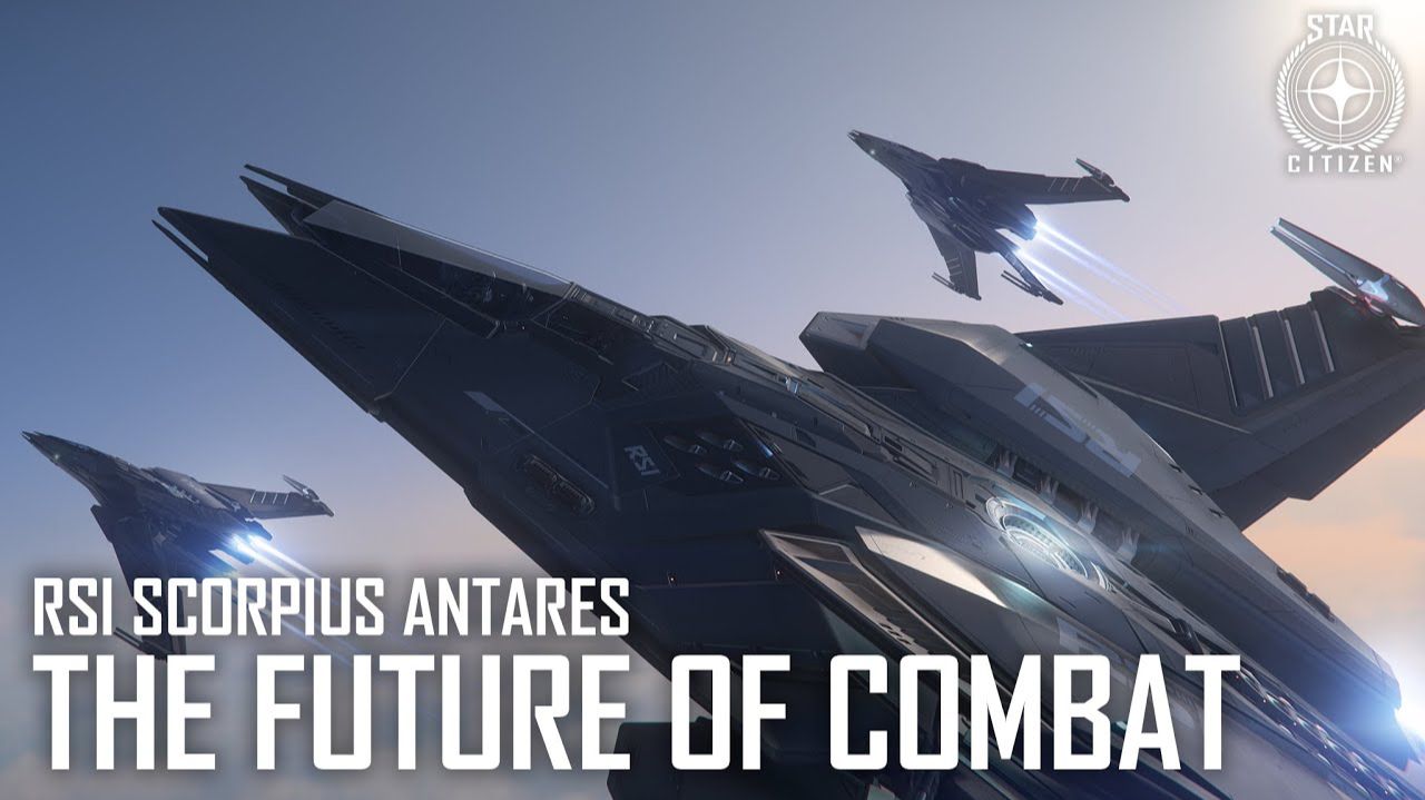 Star Citizen: RSI Scorpius Antares смотреть онлайн