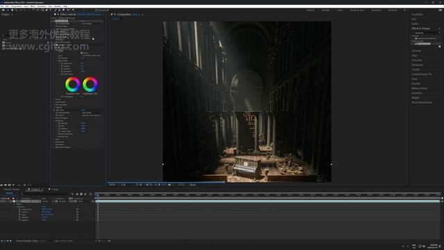 Learn To Create Beautiful Environments In Blender 16 Environment 2 - 2 After Effects Section