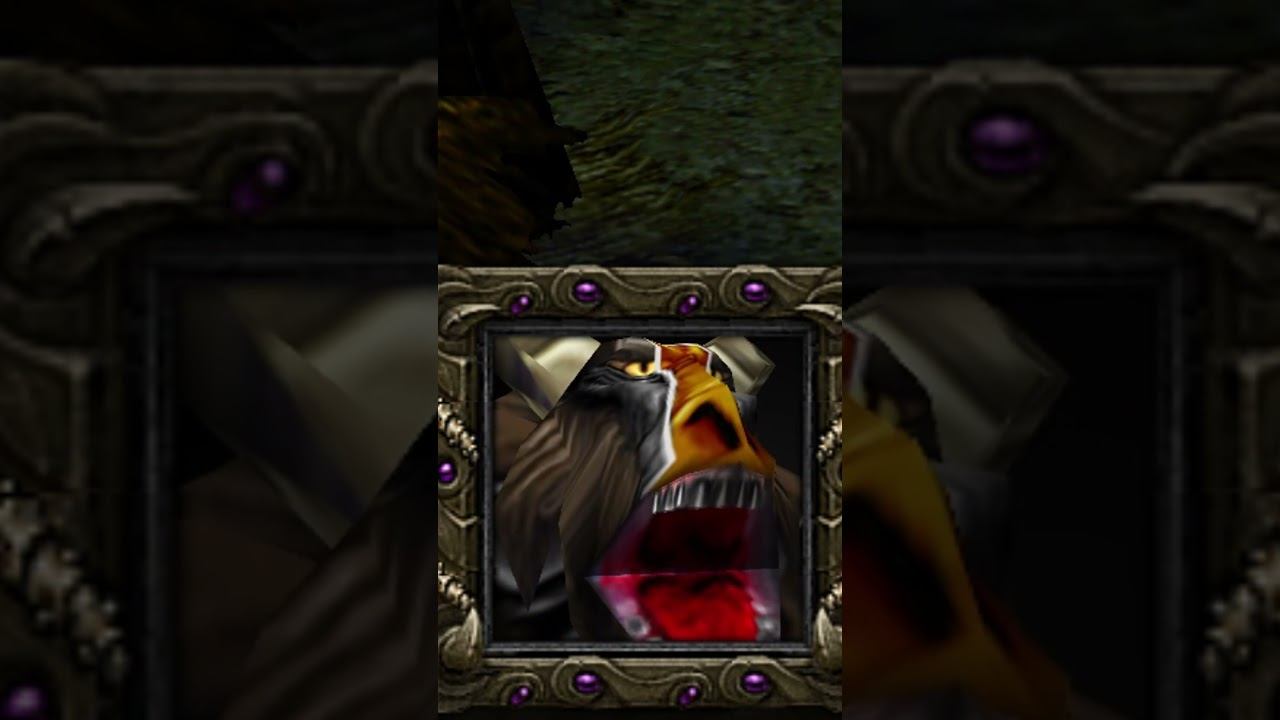 Пасхалочка в Warcraft 3: Reign Of Chaos (2 глава нежити) #gamingzone #warcraft3 #shortvideo