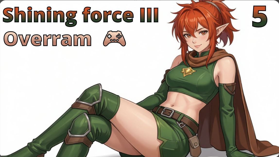 Приключения в поезде. № 05 Shining Force III. (SEGA Saturn)