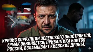 🚨Меркурис | Коррупционный скандал вокруг Зеленского и Ермака. Балтия: «Россия взломала дроны Киева»