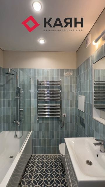 2-комнатная 57.6 м² с ремонтом в ЖК Дыхание (Краснодар)