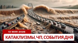 Новости Сегодня 13.05.2026 - Катаклизмы за сегодня, ЧП, События дня |  США Россия Индия Китай Европа
