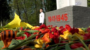 Торжественное возложение цветов к памятникам воинам-зарайцам, погибшим в Великой Отечественной войне