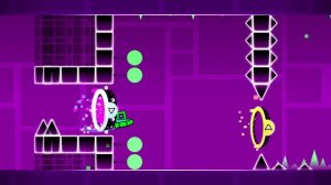 Прохождение уровня Cycles на 3 монетки Geometry Dash