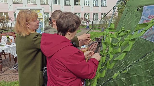 Образно-сюжетная экспозиция _Ожившие страницы, посвященная Дню Победы