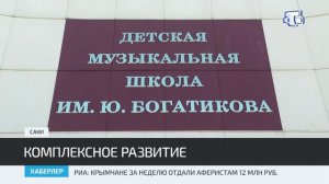 Крымские парламентарии поставили высокую оценку инфраструктуре города Саки