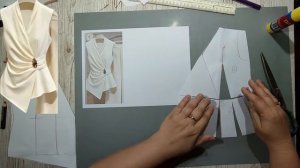 Моделирование. Элегантность в каждой детали. Выкройка № 2080.