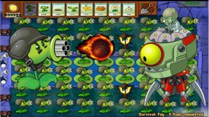 Зомби против растений Plants vs Zombies ПвЗ Растения против Зомби-2 PvZ Fusion Битва прохождение