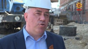 Глава Чувашии Олег Николаев проконтролировал ход строительства школы в селе Комсомольское