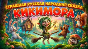 Страшная русская народная сказка «Кикимора» | Мистическая сказка для детей смотреть онлайн