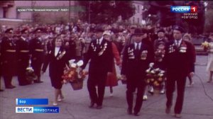 Архивные кадры празднования Дня Победы