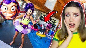 😨 ЛИЛИ в АКВАПАРКЕ в РЕАЛЬНОЙ ЖИЗНИ 😱 из ПОППИ ПЛЕЙТАЙМ POPPY PLAYTIME 5 ПРОТОТИП КЭТНЭП
