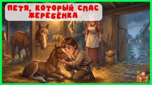 Петя и Смельчак 🐴 Поучительная аудиосказка о добре и смелости | Сказки на ночь