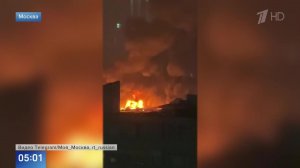 Крупный пожар произошел в здании, где устраивали квесты на востоке Москвы.