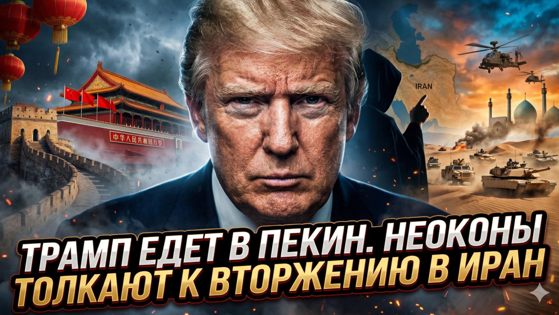 ⚡Меркурис и Христофороу | Трамп уехал к Си Цзиньпину. За его спиной решают — бомбить Иран или нет