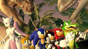Sonic Travels to Jurassic Park 2