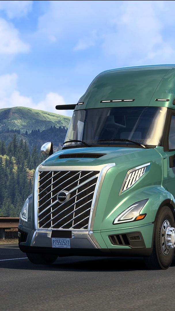 Volvo VNL и Volvo VNR Electric в ATS #shorts