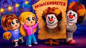 ПРОКЛЯТЬЕ КЛОУНА 🤡💀   Roblox История — Для Детей!
